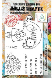 AALL & CREATE STAMP #481 Lil Love